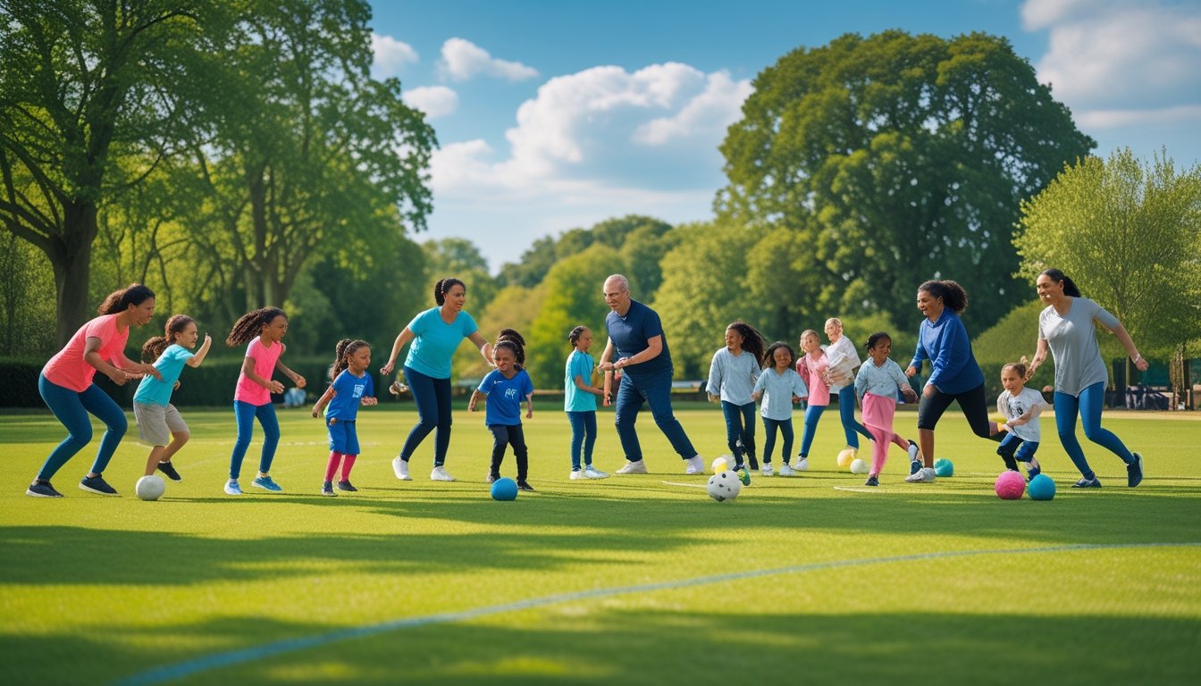 Engaging Outdoor Team Sports For UK Families