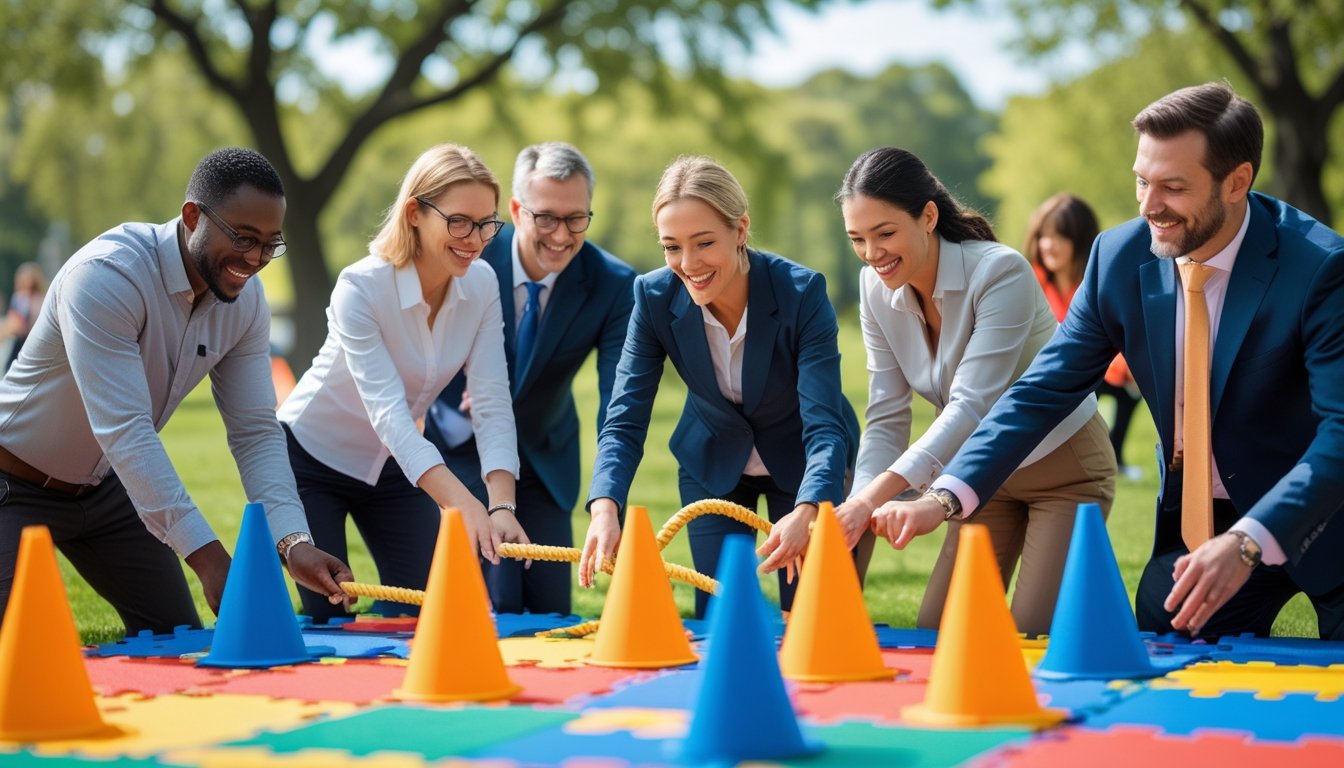 Creative Outdoor Challenges For Team Bonding