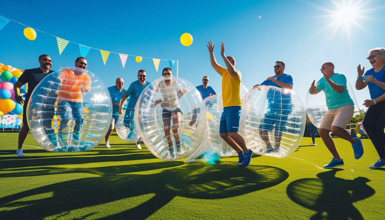 Exploring Unique Bubble Football Party Games