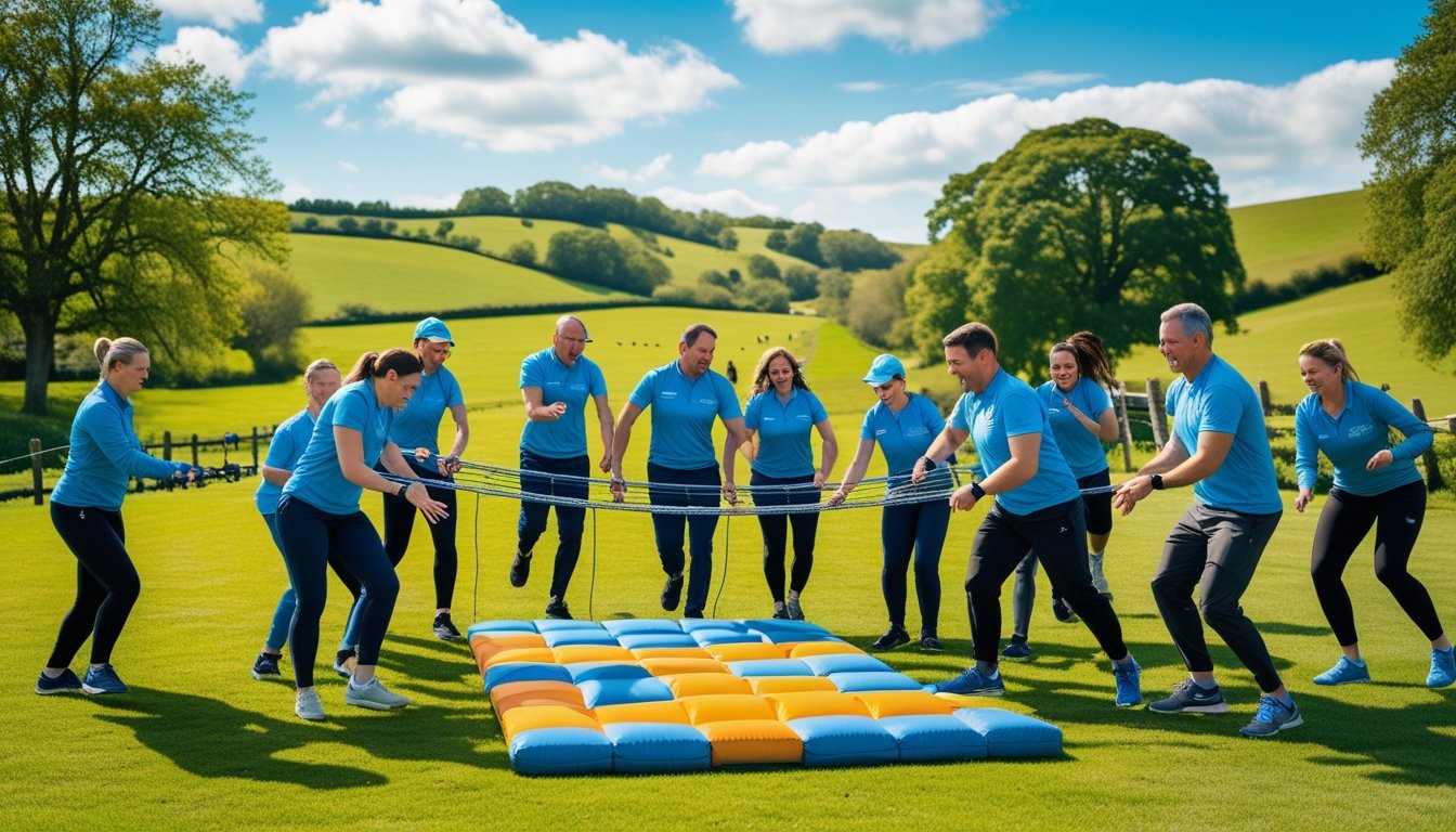 Unique UK Outdoor Activity Ideas For Team Building