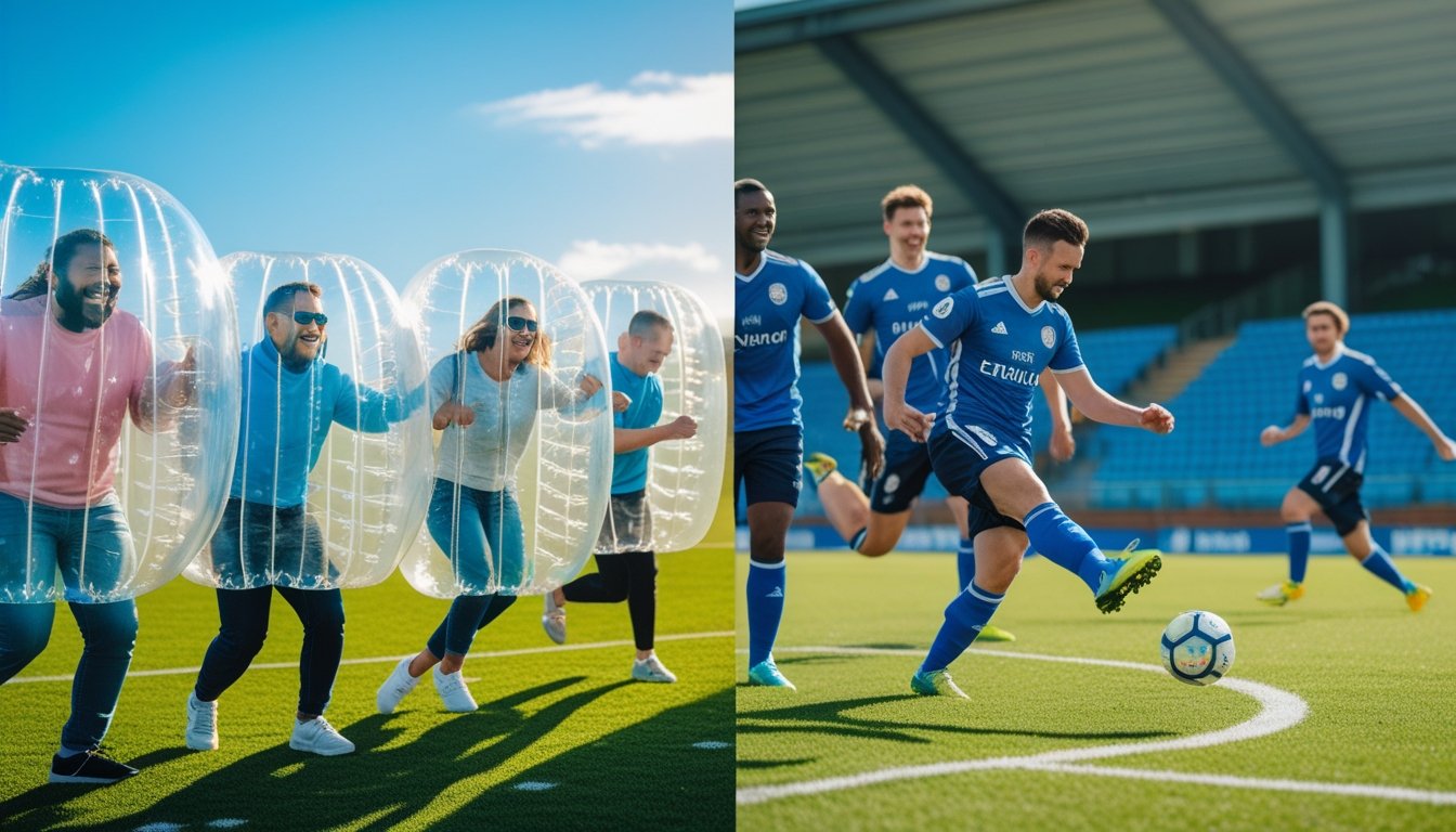 Bubble Sports Versus Traditional Football Key Differences
