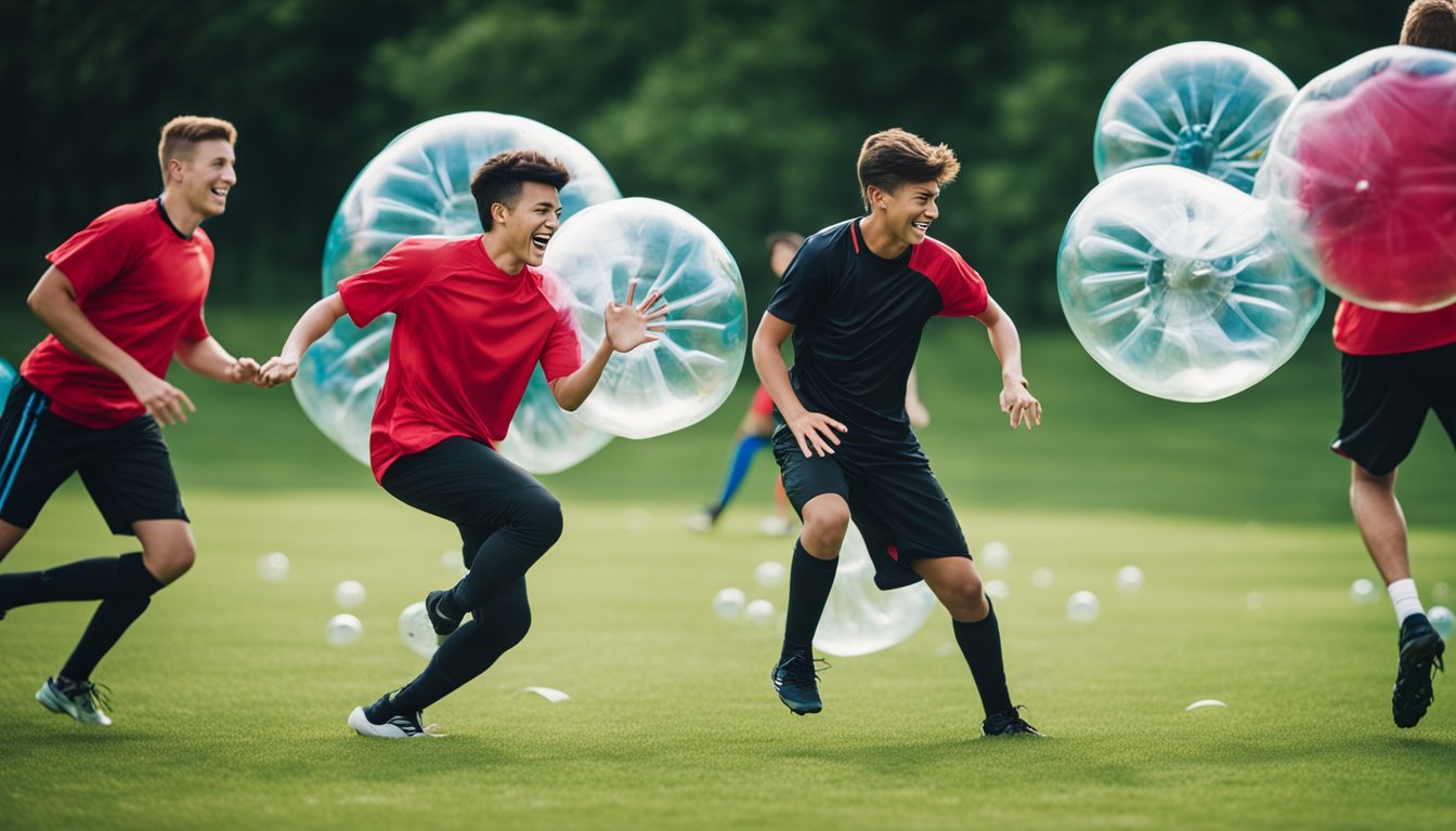 Bubble Football Health Benefits For Young Athletes