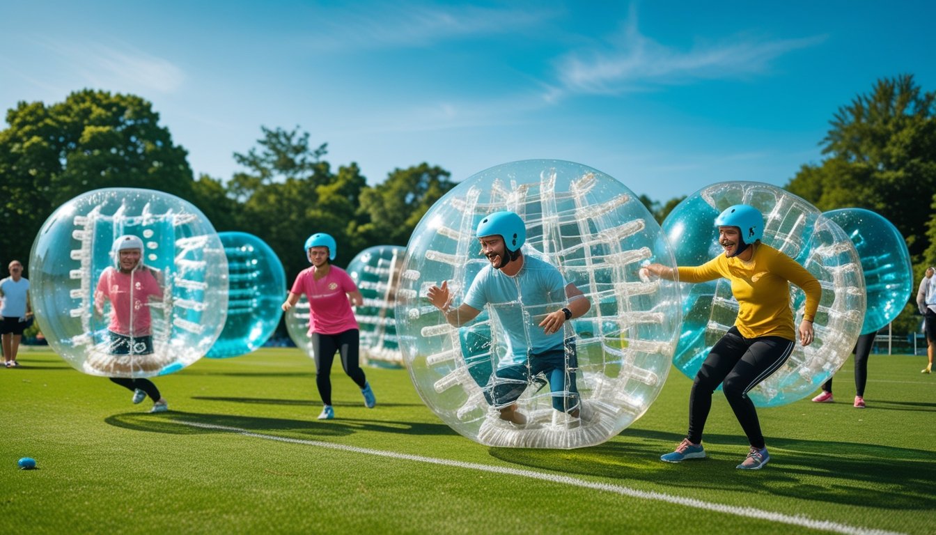 Exploring The Science Behind Bubble Sports Physics