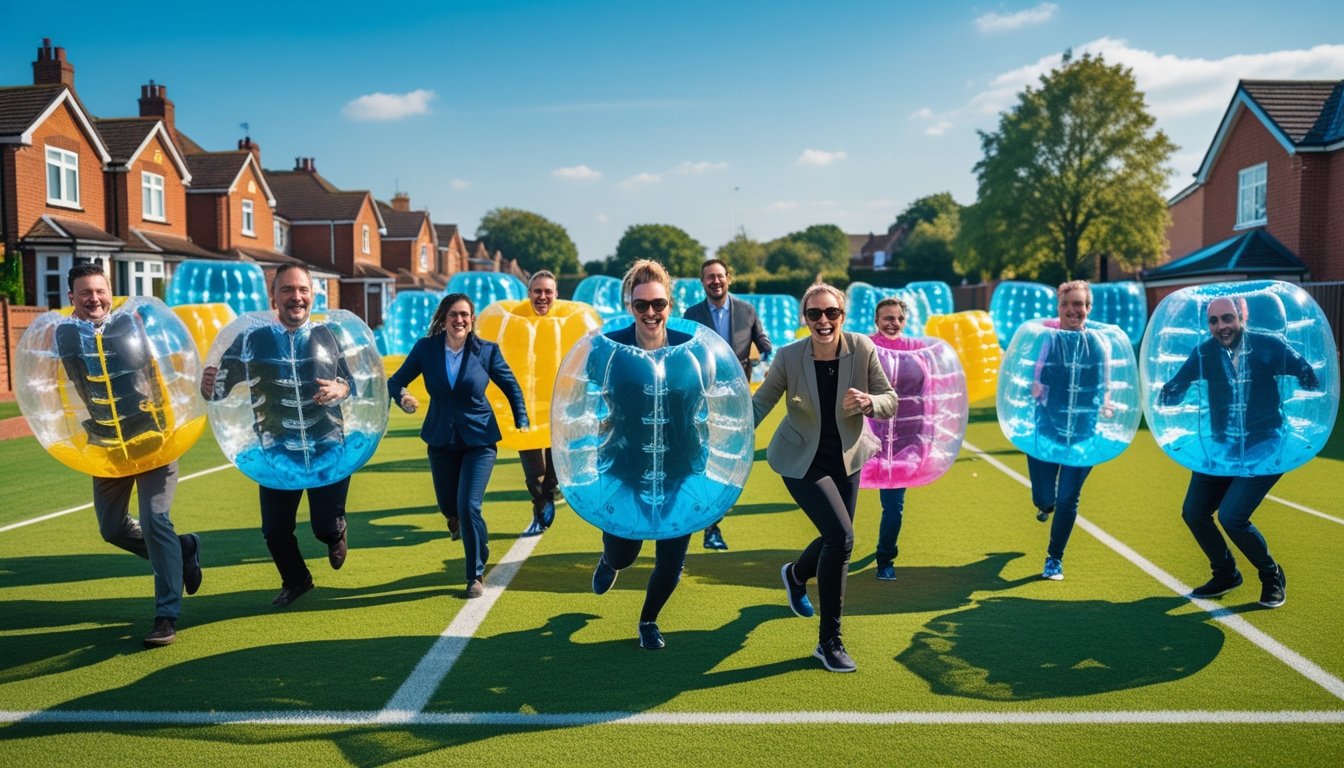 Creative Bubble Sports Ideas For UK Team Building Activities
